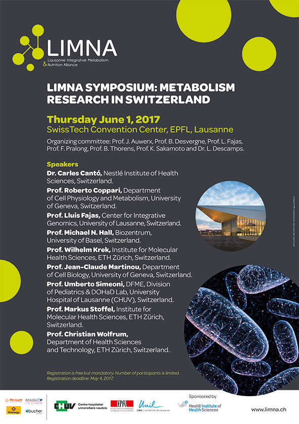 LIMNA Symposium – Metabolism Research in Switzerland